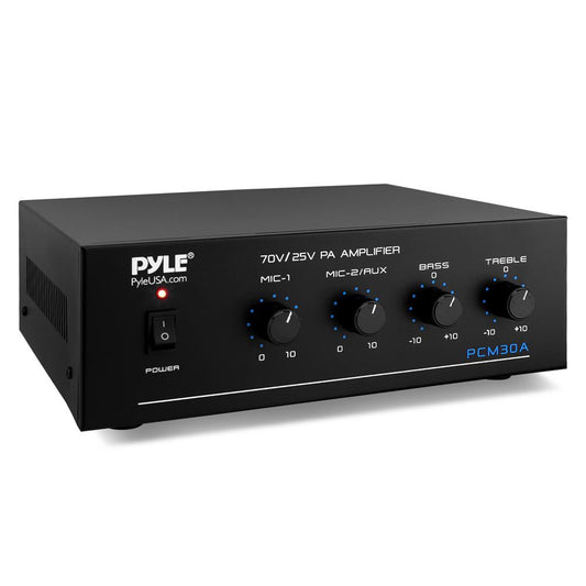 60W Compact Power Amplifier with Bluetooth and Remote