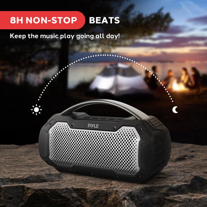 Waterproof Bluetooth Speaker 40W Rechargeable TWS Function RGB Lights