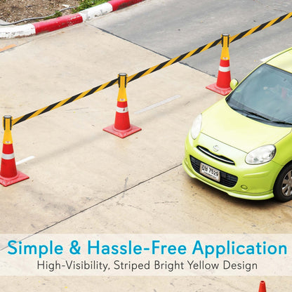 product image number 4 for Pyle Traffic Cone Warning Belt Barrier