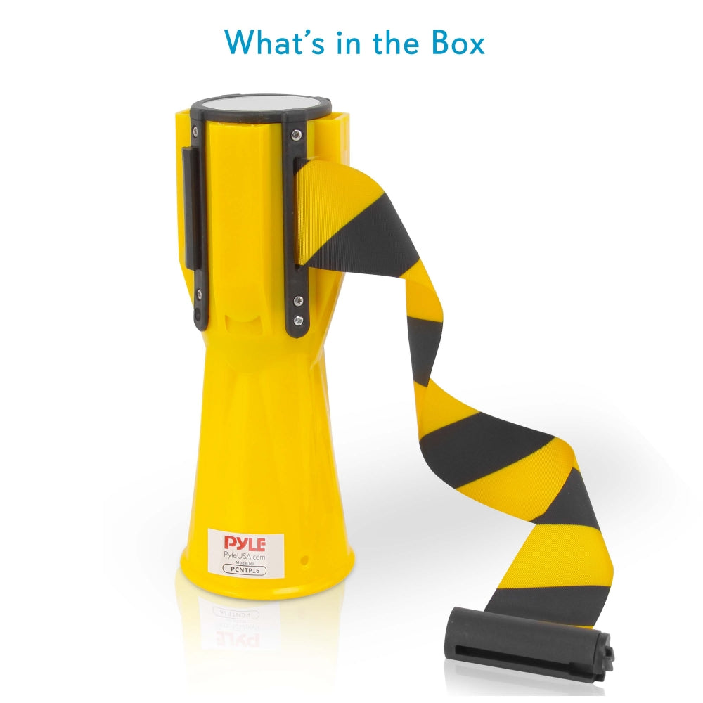 product image number 7 for Pyle Traffic Cone Warning Belt Barrier