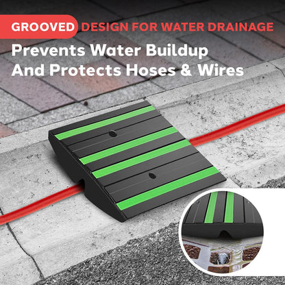 Rampes de trottoir courbées 