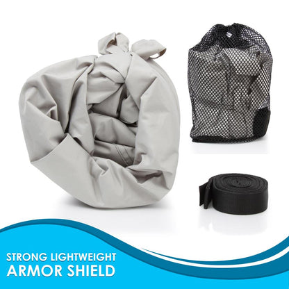 Jetski Storage Cover Waterproof 300D Canvas Rear Vents 118"-126"