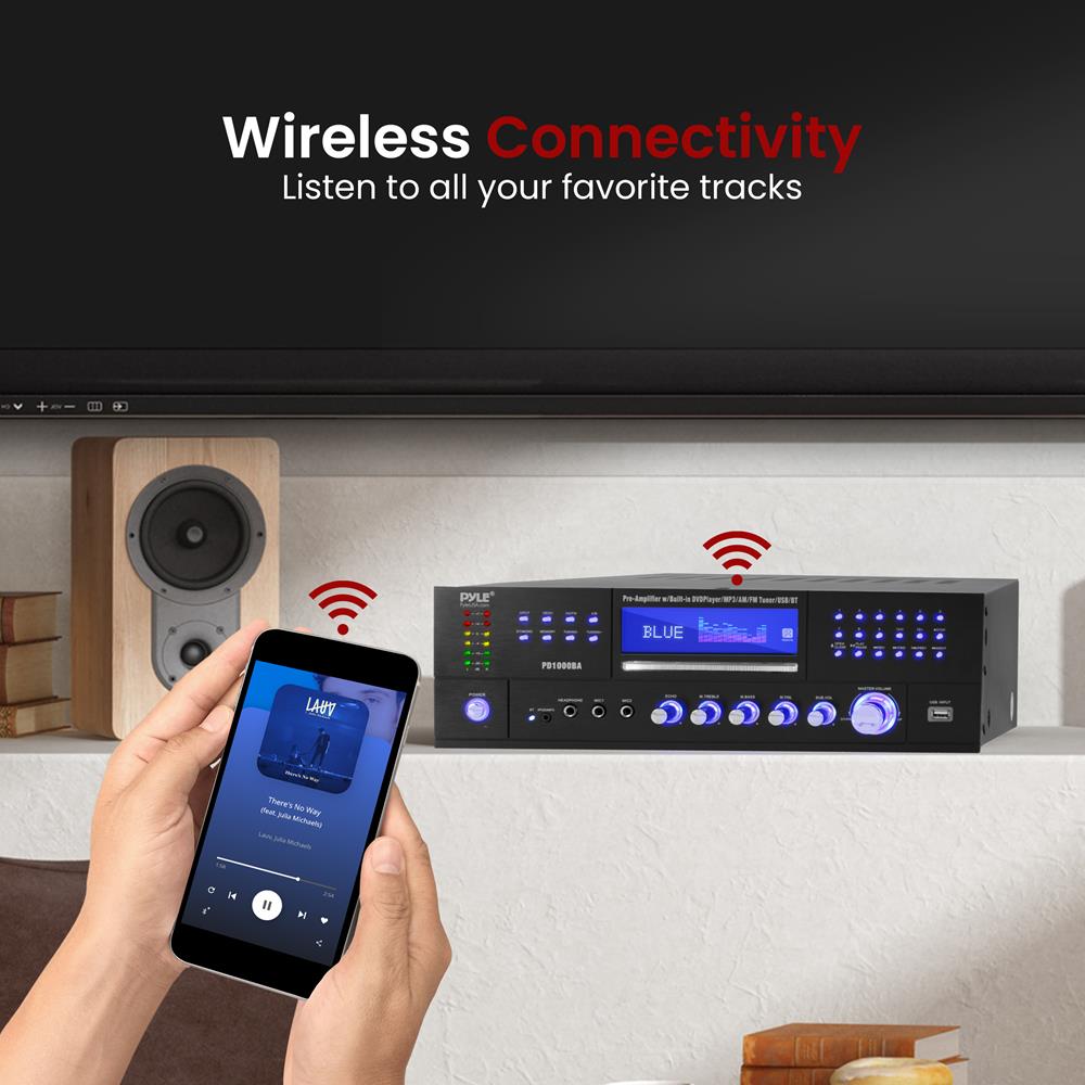 product image number 4 for Pyle Wireless Bt Home Theater Amplifier Recei