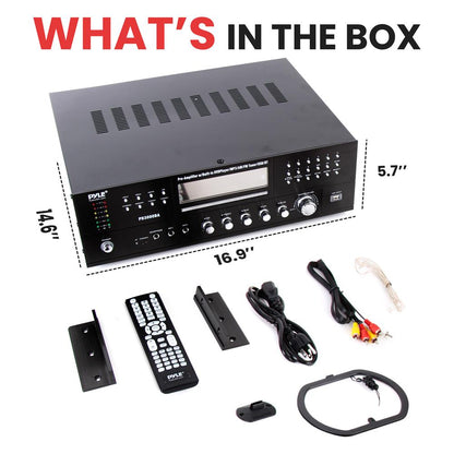 Wireless Bt Home Theater Amplifier Recei