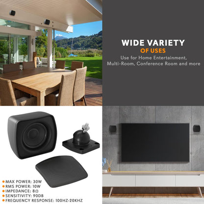 product image number 6 for Pyle Mini Satellite Speaker