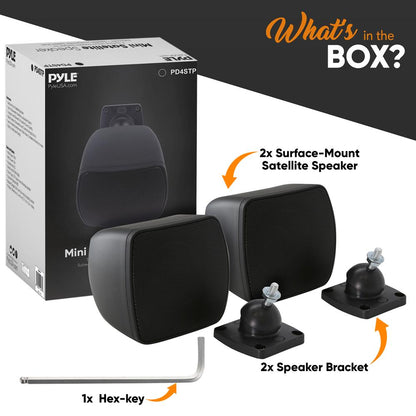 product image number 7 for Pyle Mini Satellite Speaker