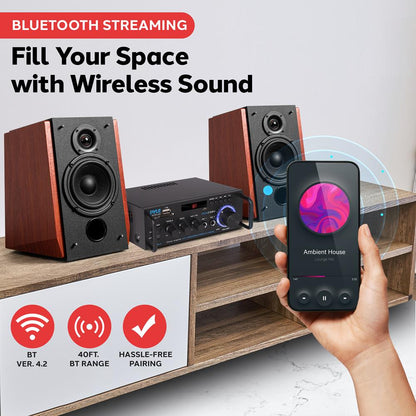 Amplificateur de puissance stéréo 