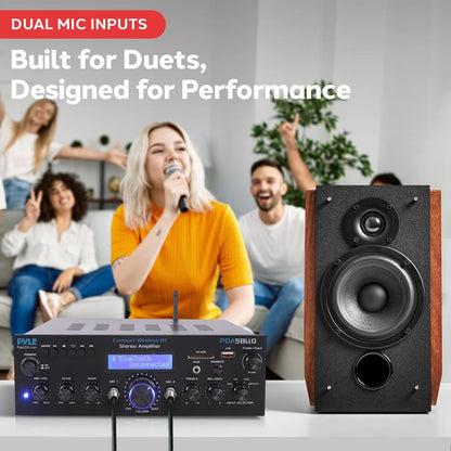 Bluetooth Home Stereo Amplifier Receiver