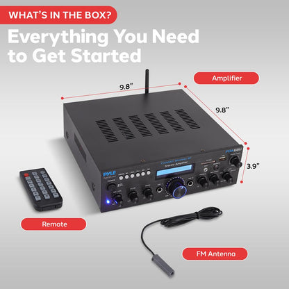 Récepteur amplificateur stéréo pour la maison 