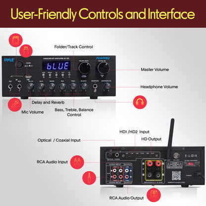 HIFI Wireless BT Streaming Amplifier