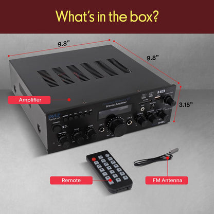 Bluetooth Stereo Amplifier Receiver