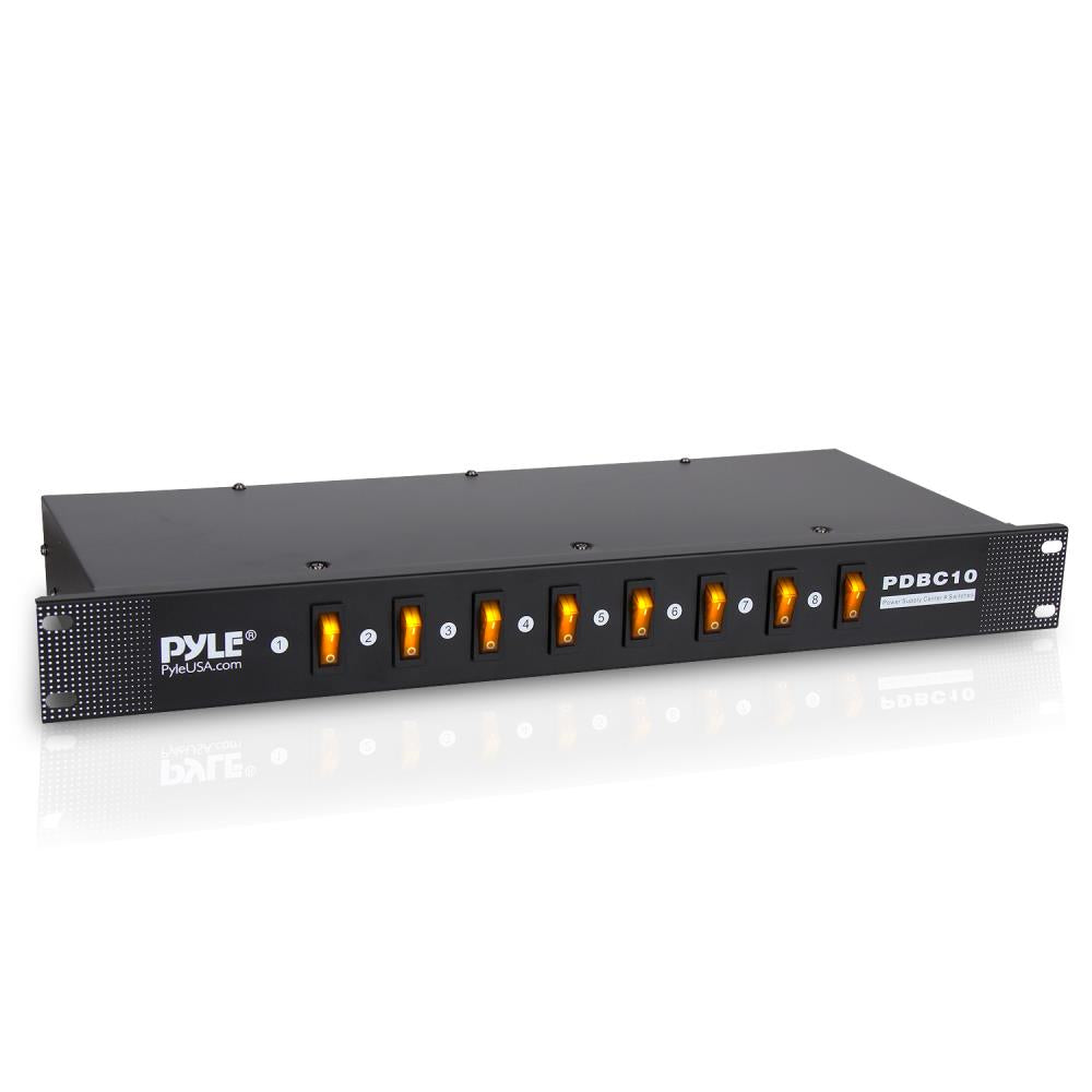 product image number 1 for Pyle Power Supply 8 Outlet With Switches