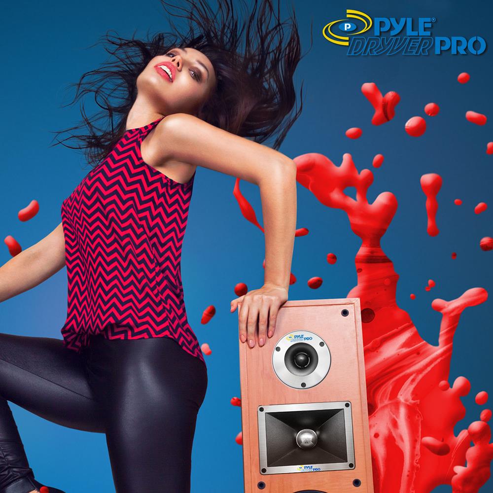 product image number 6 for Pyle 3.75'' Bullet Titanium Horn Tweeter