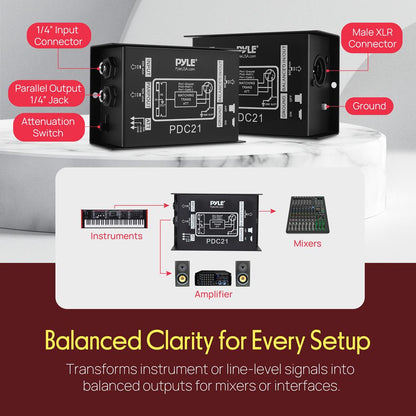 Premium Direct Injection Audio Box