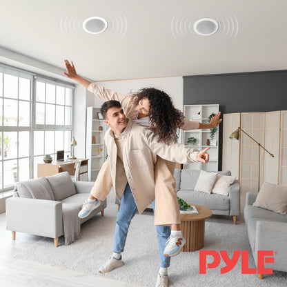 Haut-parleurs encastrés mur/plafond de 5,25'' pour la maison 