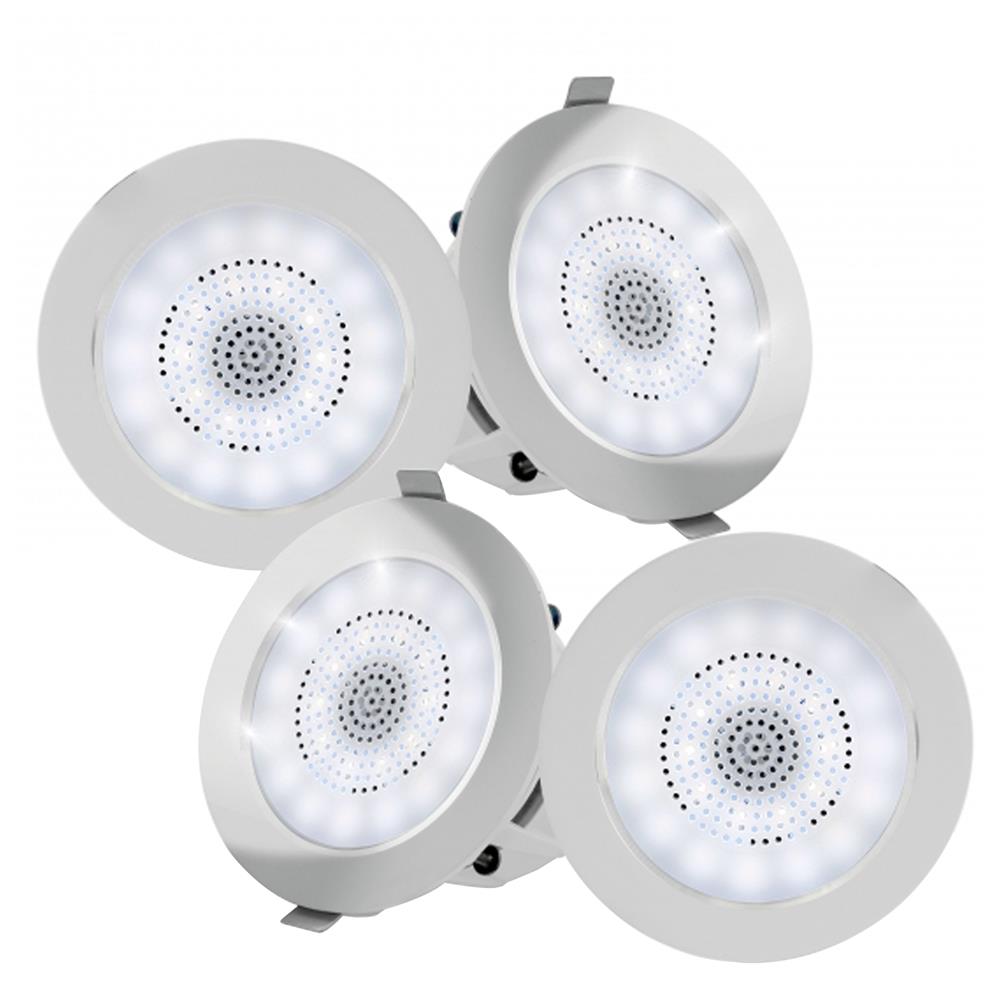 product image number 1 for Pyle 3.5'' Led Bluetooth Ceiling Speakers Kit
