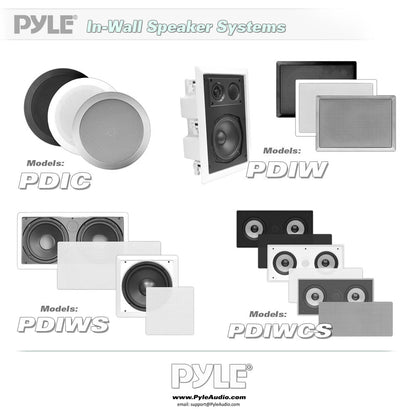 product image number 6 for Pyle 8'' In-Wall / In-Ceiling Speakers