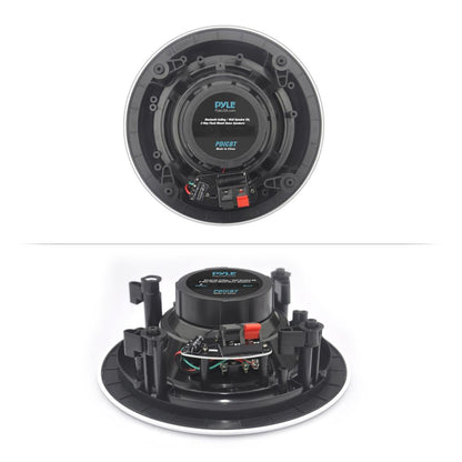 6.5" Bluetooth Ceiling/Wall Speakers 200W 2-Way Stereo, Easy Install