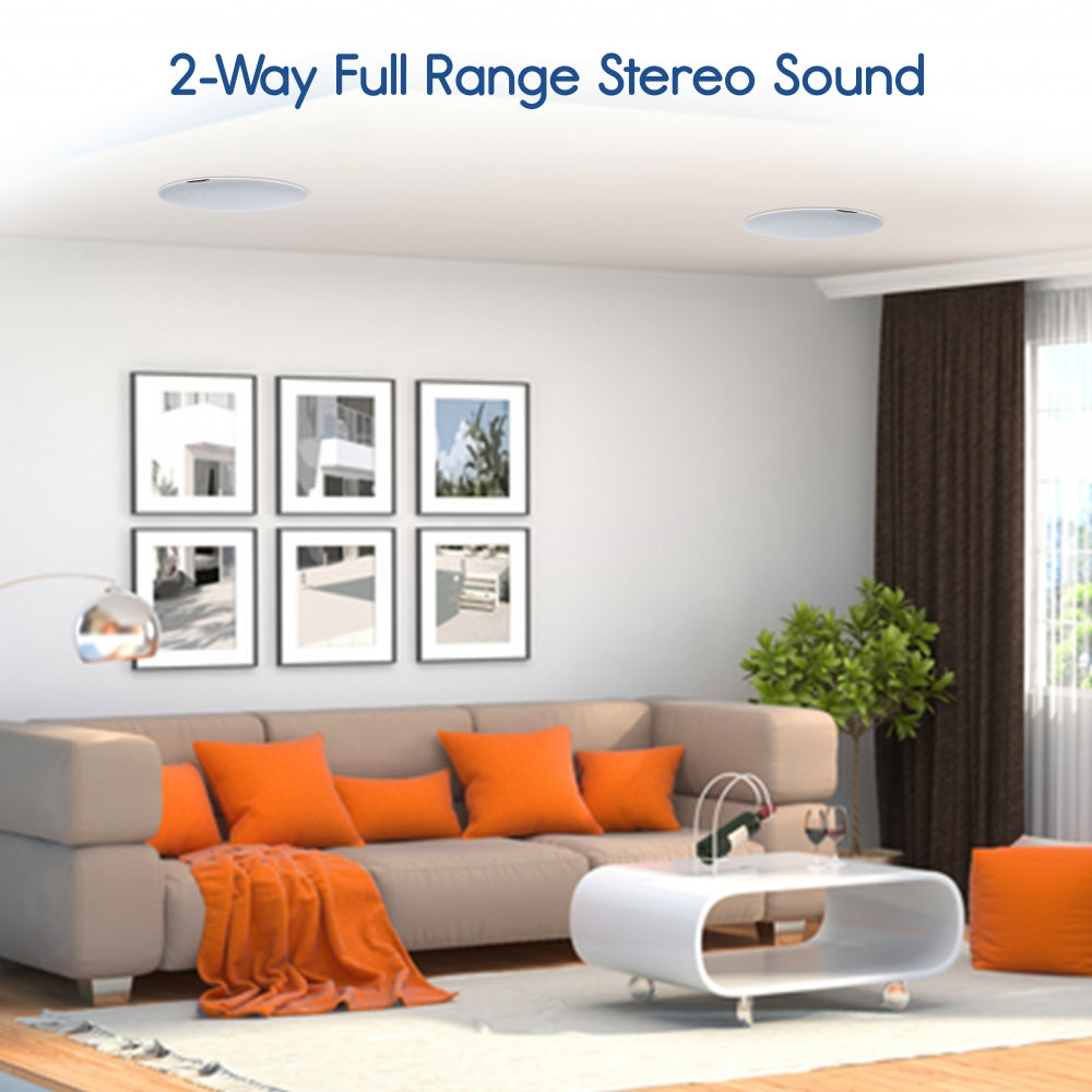 product image number 6 for Pyle 6.5'' Bluetooth Home Ceiling Speakers