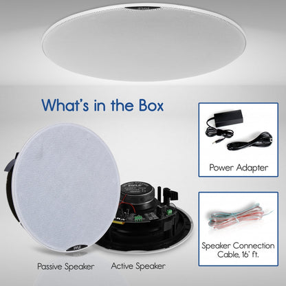 product image number 7 for Pyle 6.5'' Bluetooth Home Ceiling Speakers