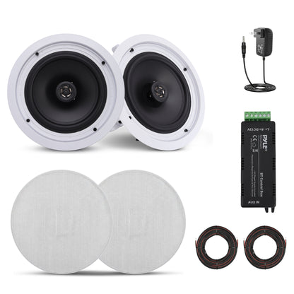 Haut-parleurs de plafond Bluetooth pour la maison de 8,0'' 