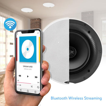 product image number 6 for Pyle USA 8.0'' Bluetooth Home Ceiling Speakers