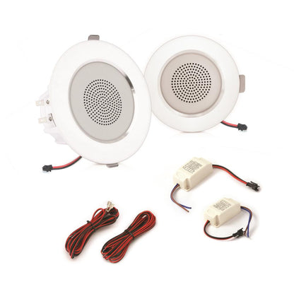 product image number 4 for Pyle 4.0’’ Led Home In-Wall/Ceiling Speakers