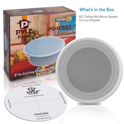 product image number 7 for Pyle 8.0'' In-Wall / Ceiling Speaker System