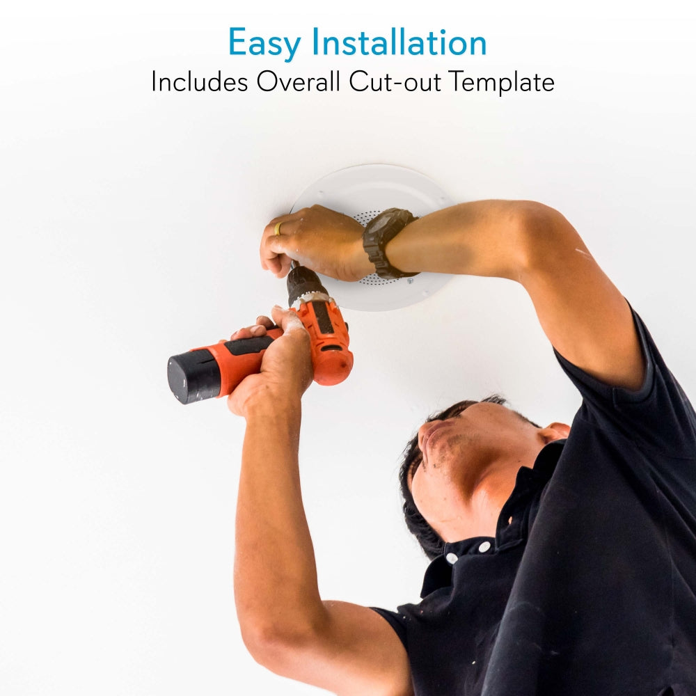 product image number 4 for Pyle 8.0'' In-Wall / Ceiling Speaker, 100V