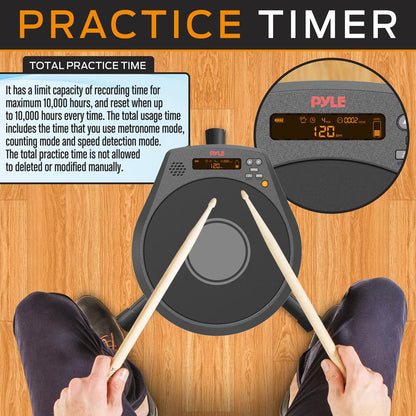 product image number 7 for Pyle Digital Practice Drum Pad