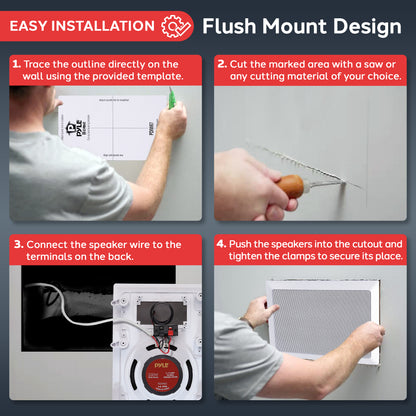 6.5'' Home In-Wall / Ceiling Speakers