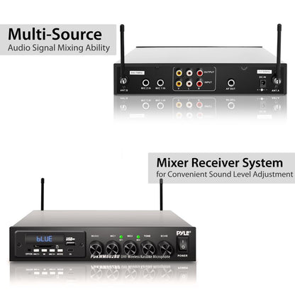 product image number 5 for Pyle Wireless Microphone & Bluetooth Receiver