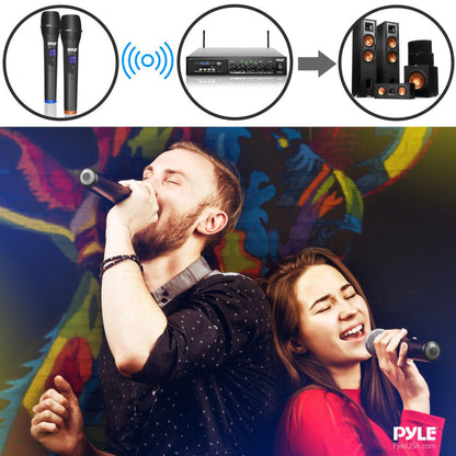 product image number 6 for Pyle Wireless Microphone & Bluetooth Receiver