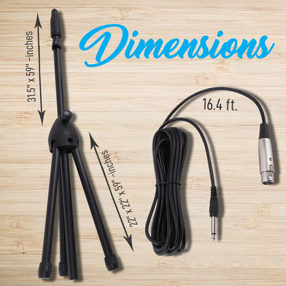 product image number 2 for Pyle High-End Metal Microphone Kit