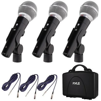 Dynamic Microphone Kit, 3 Mics