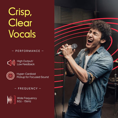 Dynamic Microphone Kit, 3 Mics