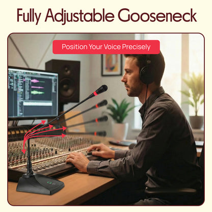 Microphone de conférence monté sur table 