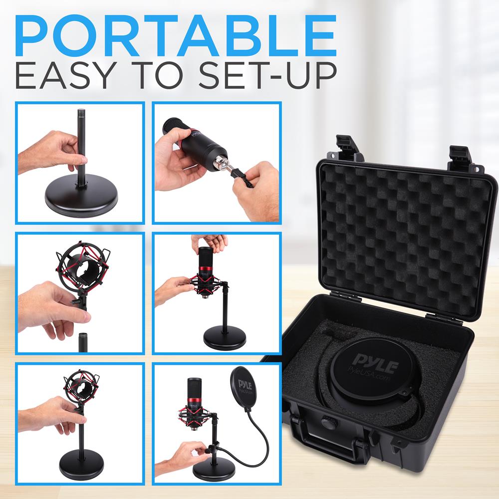 product image number 7 for Pyle Usb Computer Microphone Kit