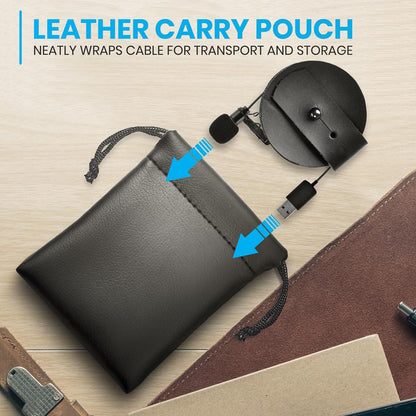 USB Lavalier Microphone - Clear Sound, Copper Shield, Omnidirectional