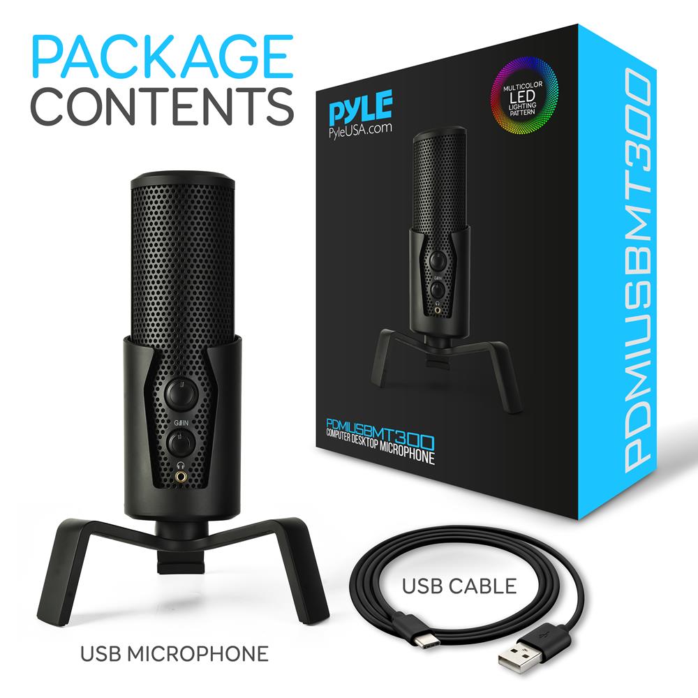 product image number 7 for Pyle Usb Microphone Pro 4-In-1