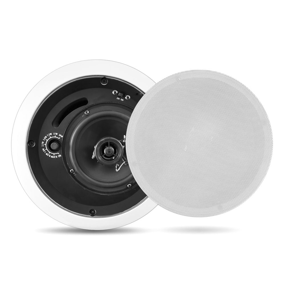 product image number 1 for Pyle 6.5'' In-Wall / Ceiling Speaker, 70V