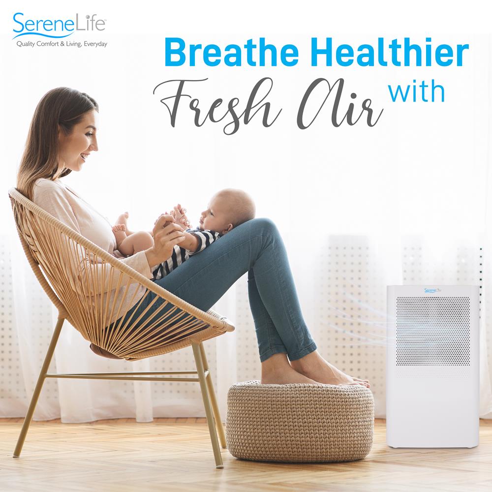product image number 6 for SereneLife Portable Dehumidifier