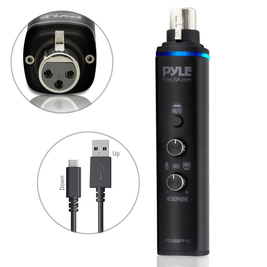 product image number 1 for Pyle Xlr-To-Usb Microphone Adaptor