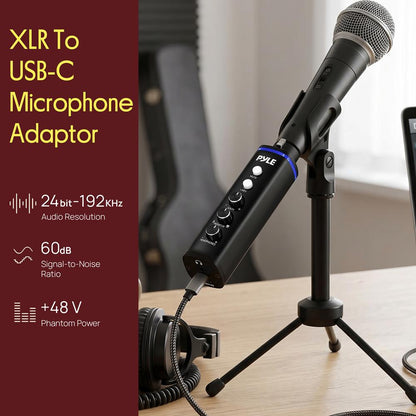 XLR to USB-C Audio Interface Adapter