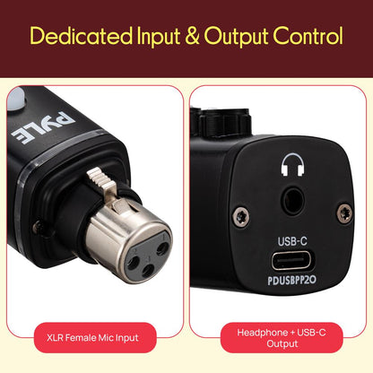 XLR to USB-C Audio Interface Adapter