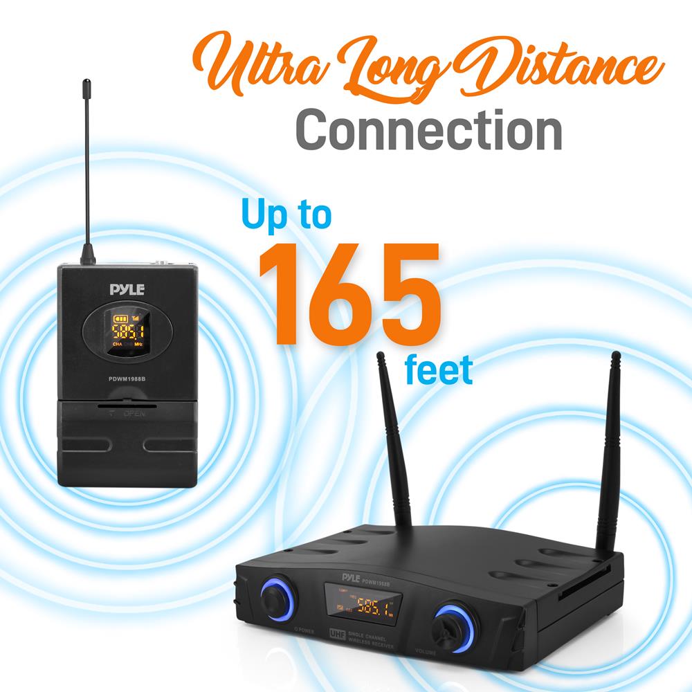product image number 4 for Pyle Desktop Pro Wireless Microphone System