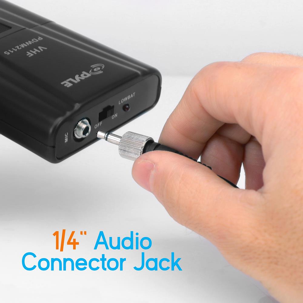 product image number 5 for Pyle Vhf 2-Ch. Wireless Microphone System Kit