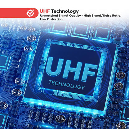 product image number 4 for Pyle Uhf Wireless Microphone System Kit