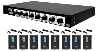 product image number 6 for Pyle 8-Ch. Wireless Microphone System