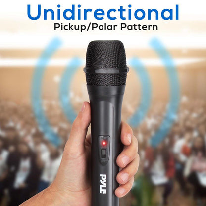 Système d'adaptateur de microphone sans fil VHF 